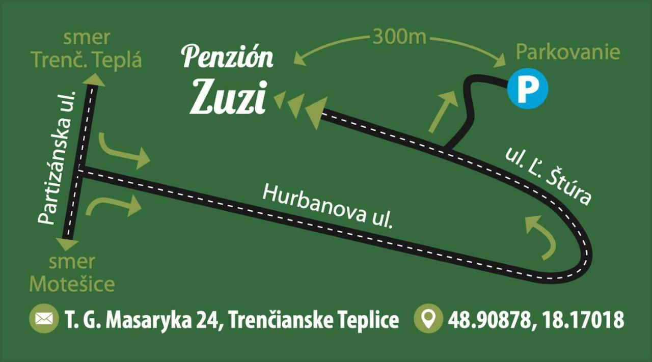 Penzion Zuzi Trencianske Teplice Luaran gambar